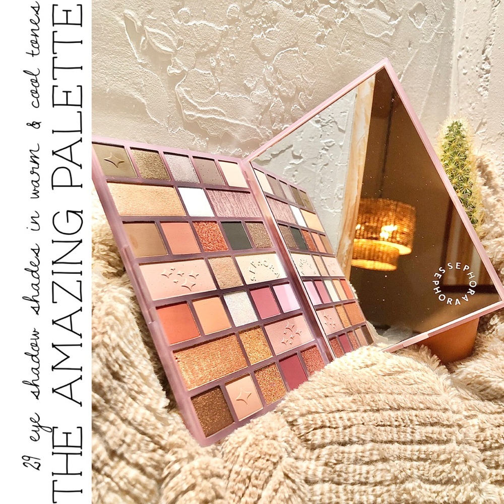 Sephora Limited Edition Soft Lights The Amazing Palette - 29 Eyeshadow Shades